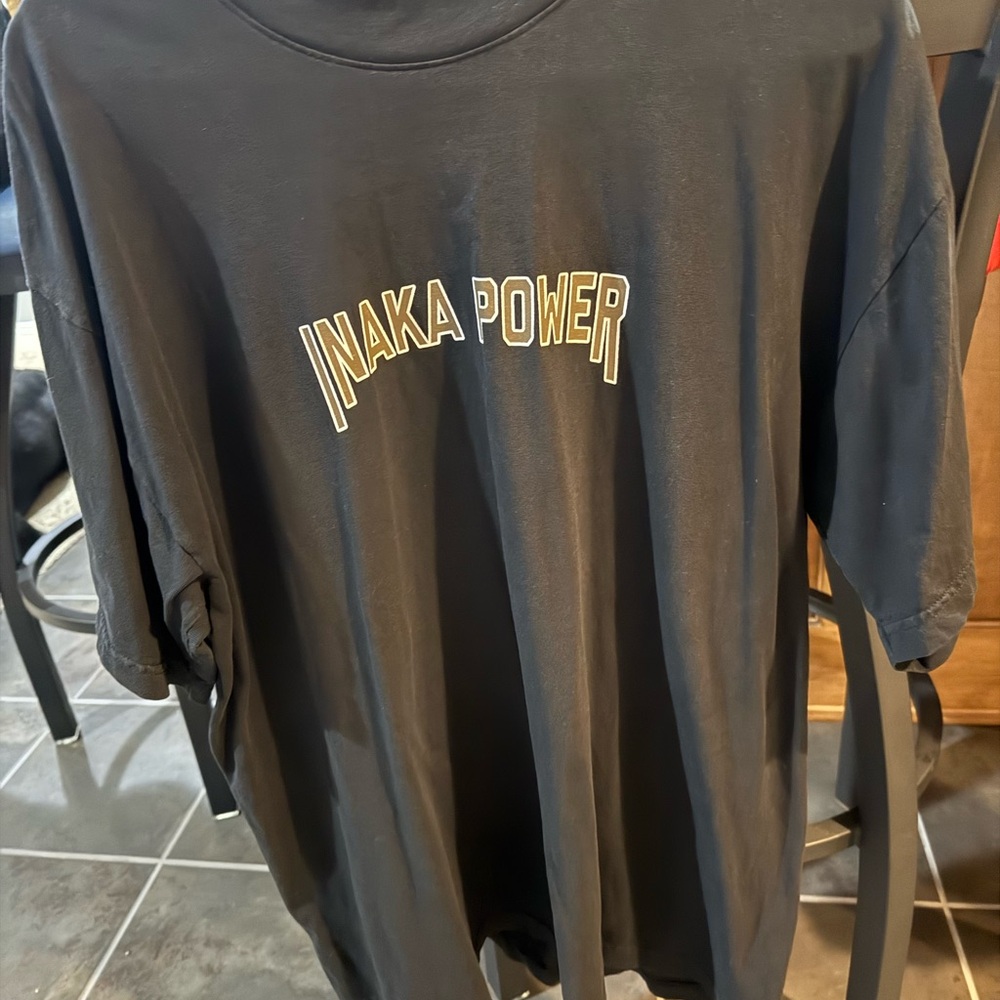 Inaka Power Charcoal Tee with Logo
